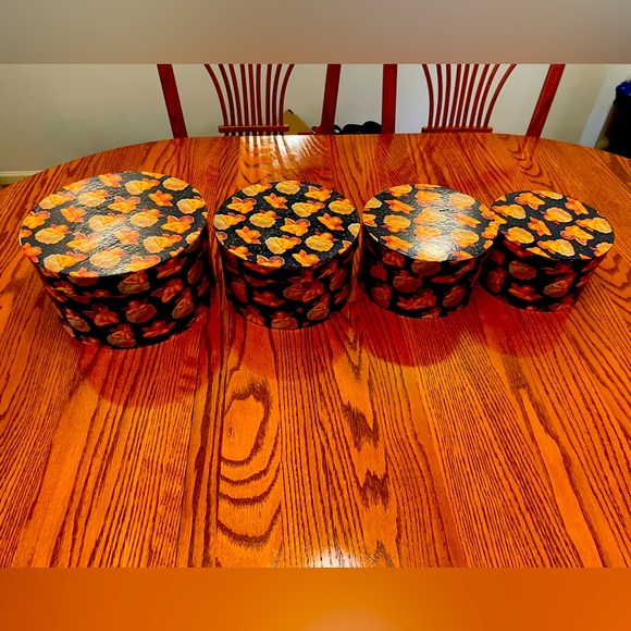 vintage box storage bins set - Picture 2 of 2